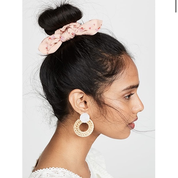 LoveShackFancy Accessories - LoveShackFancy AUTH NEW $ FIRM Silk Scrunchie